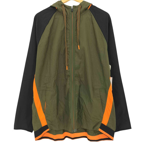 ラッセルアスレチック RUSSELL ATHLETIC メッシュ切替 ナイロンジャケット メンズ import:XL
