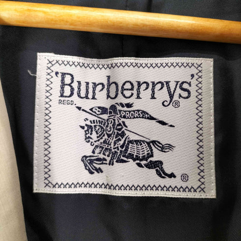 バーバリーズ BURBERRYS センターベンツデザイン ライナー付きステンカラーコート メンズ 7AR