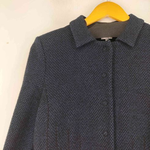 アルマーニコレツィオーニ ARMANI COLLEZIONI ウール混 スナップボタンジャケット レディース 44