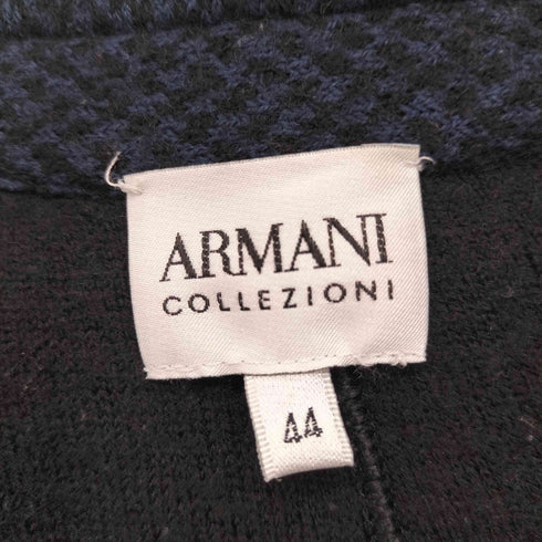 アルマーニコレツィオーニ ARMANI COLLEZIONI ウール混 スナップボタンジャケット レディース 44