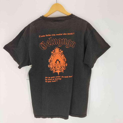 デルタプロウェイト DELTA PRO WEIGHT USA製 バンドプリントクルーネックTシャツ メンズ import:L
