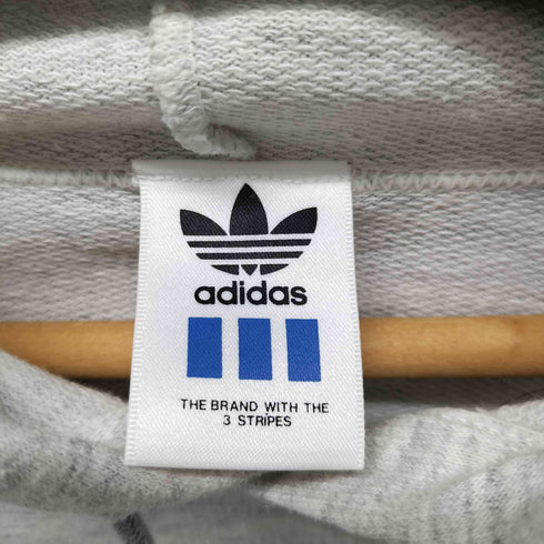 アディダスオリジナルス adidas Originals デサント製 プルオーバーパーカー ロングカットソー メンズ M-L
