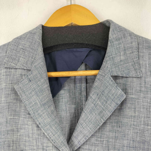 マックスマーラ MAX MARA イタリア製 白タグ リネンテーラードジャケット&スカート レディース 38