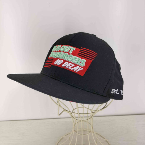インアウトバーガー IN-N-OUT BURGER スナップバック 刺繍キャップ メンズ