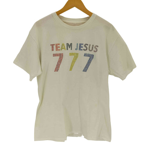 TEAM JESUS skateboarding USA製 クルーネックTシャツ メンズ import:L