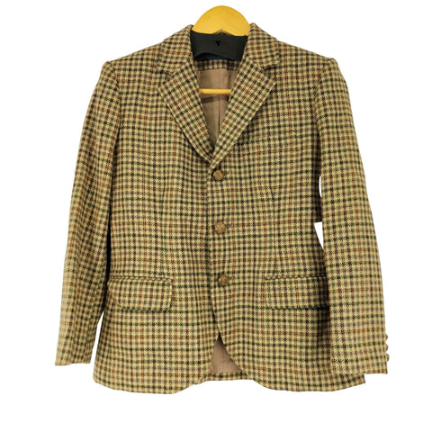 ラルフローレン RALPH LAUREN 3Bクルミボタンテーラードジャケット レディース import:S