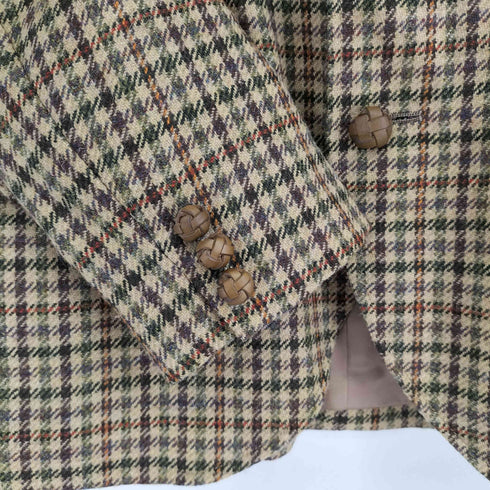 ラルフローレン RALPH LAUREN 3Bクルミボタンテーラードジャケット レディース import:S
