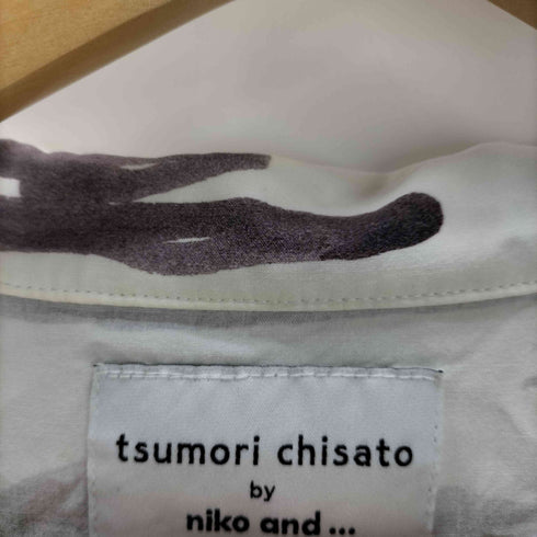 ニコアンド niko and... 総柄開襟シャツ レディース JPN:L