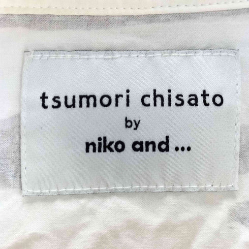 ニコアンド niko and... 総柄開襟シャツ レディース JPN:L