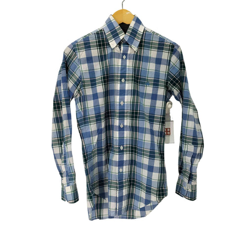ブルックスブラザーズ BROOKS BROTHERS USA製 REGENT ボタンダウン チェックシャツ メンズ XS