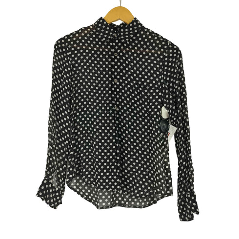 コムデギャルソン COMME des GARCONS 10SS ドットシアーシャツ レディース XS