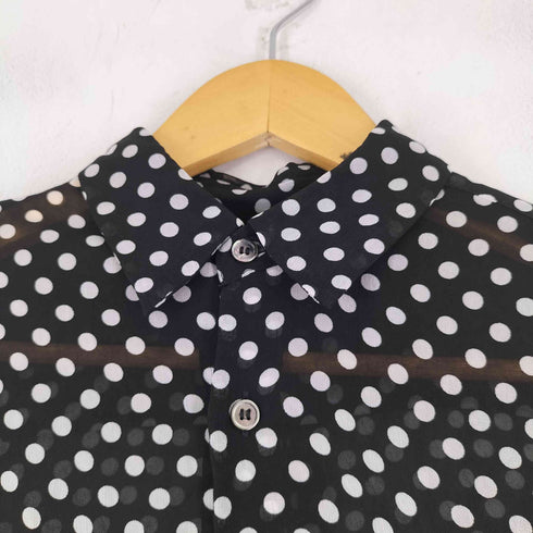 コムデギャルソン COMME des GARCONS 10SS ドットシアーシャツ レディース XS