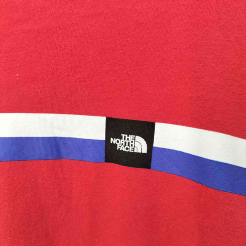 ザノースフェイス THE NORTH FACE フロントロゴ クルーネック ロングスリーブカットソー メンズ S