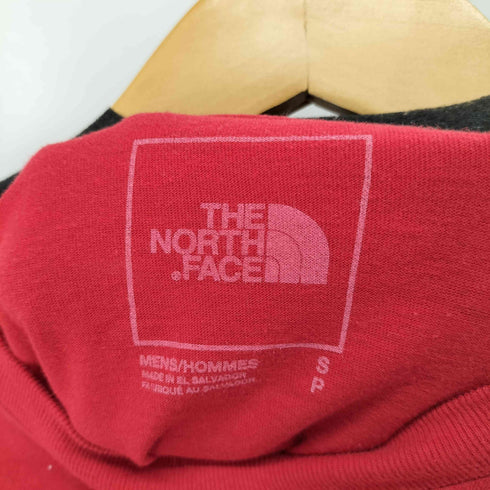 ザノースフェイス THE NORTH FACE フロントロゴ クルーネック ロングスリーブカットソー メンズ S