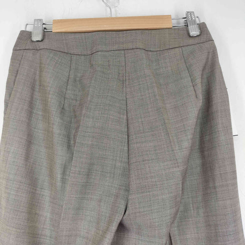 マックスマーラ MAX MARA イタリア製 白タグ ウールシルク スラックスパンツ レディース 34
