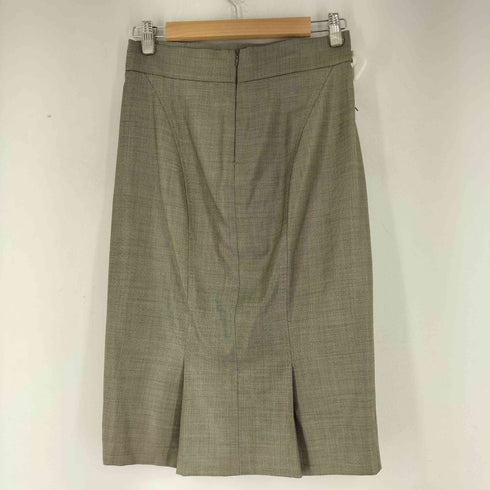 マックスマーラ MAX MARA イタリア製 白タグ ウールシルク スカート レディース 36