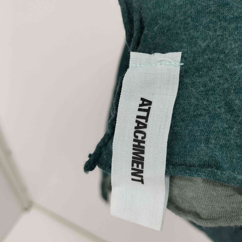 アタッチメント ATTACHMENT 60/2度詰天竺 レイヤードL/S メンズ JPN:2