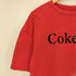 90-00S Coke is it 企業プリント クルーネック Tシャツ メンズ