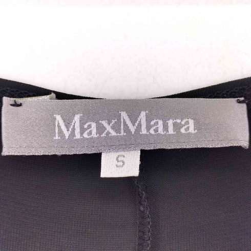 マックスマーラ MAX MARA CANOTT ナイロンアセテートカットソー レディース S