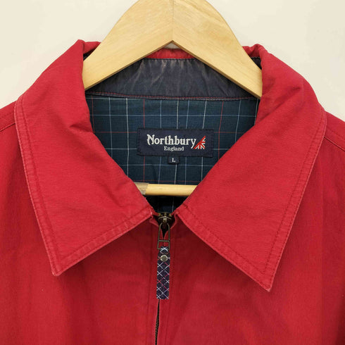 Northbery ロゴ刺繍 ジップアップ ジャケット メンズ import:L