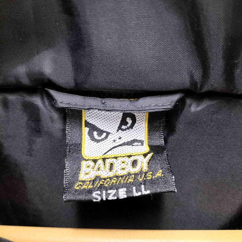 バッドボーイ BADBOY 90-00S ベースボール ロゴ刺繍 裏地メッシュ パッカブルフード ジップアップ ジャケット メンズ LL
