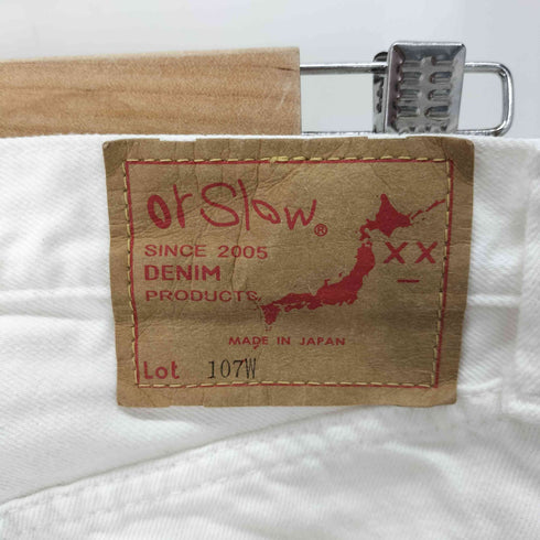 オアスロウ orSlow 107W アイビーフィットジーンズ メンズ S