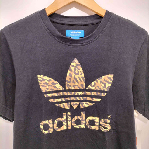 アディダスオリジナルス adidas Originals ロゴプリント クルーネックTシャツ レディース XS
