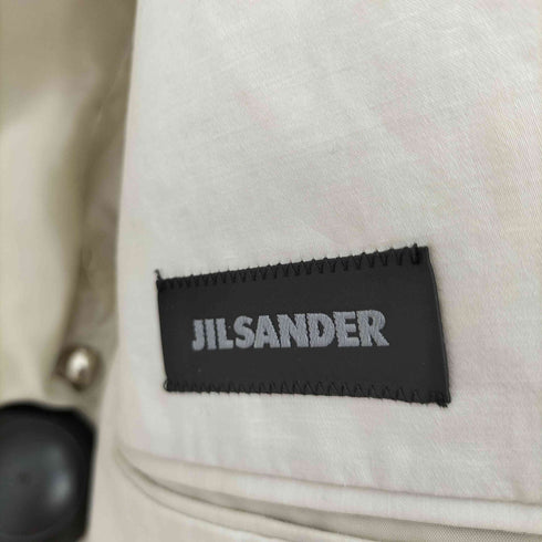 ジルサンダー JIL SANDER イタリア製 リネン混 2Bテーラードジャケット レディース 32