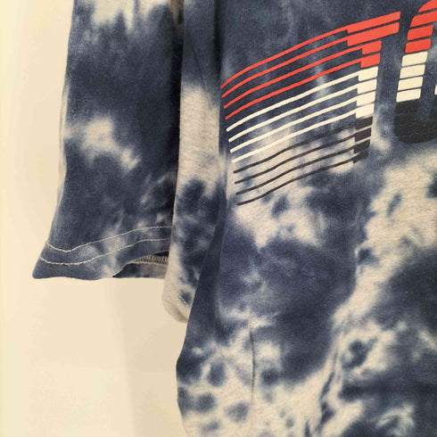 トミージーンズ tommy jeans タイダイ染め S/S クルーネックプリントTシャツ メンズ import:M