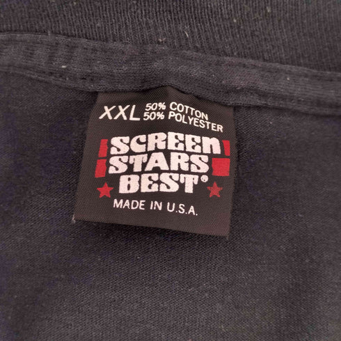 スクリーンスターズ SCREEN STARS 90S WALL OF FAME 歴代アーティストプリント Tシャツ 裾袖シングル メンズ JPN:XXL