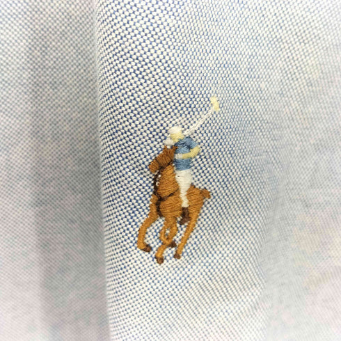 ラルフローレン RALPH LAUREN CLASSIC FIT ポニー刺繍 ボタンダウン S/S シャツ メンズ 15 32/33