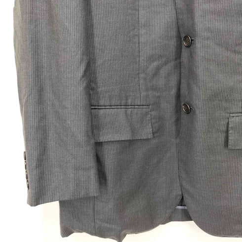 ポロバイラルフローレン Polo by RALPH LAUREN 80-90s 三角タグ 3B 段返り 背抜き ピンストライプ テーラード ジャケット メンズ