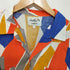 アーノルドパーマー Arnold Palmer リネン混 マルチカラー 総柄 開襟 S/S シャツ メンズ import:L