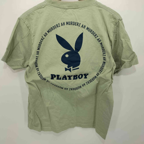 プレイボーイ PLAYBOY AH MURDERZ 両面プリント Tシャツ メンズ
