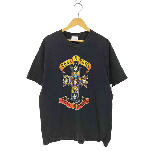 ヘインズ Hanes 90S-00S APPETITE FOR DESTRCTION 両面プリント クルーネックバンドTシャツ メンズ JPN:L