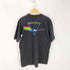 90S 95年© DARK SIDE OF THE MOON バンドプリントクルーネックTシャツ 裾袖ダブル メンズ