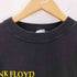 90S 95年© DARK SIDE OF THE MOON バンドプリントクルーネックTシャツ 裾袖ダブル メンズ