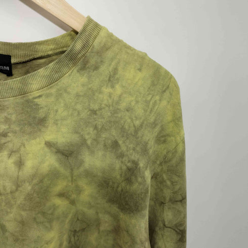 Luva Tram Y2K タイダイ染め L/S クルーネックTシャツ メンズ