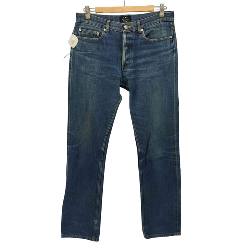 アーペーセー A.P.C. NEW STANDARD JEAN CLASSIQUE ニュー スタンダード ジーンズ ボタンフライ デニム パンツ メンズ 31