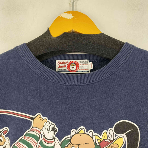キャプテンサンタ CAPTAIN SANTA フロントプリントクルーネックスウェット メンズ import:L