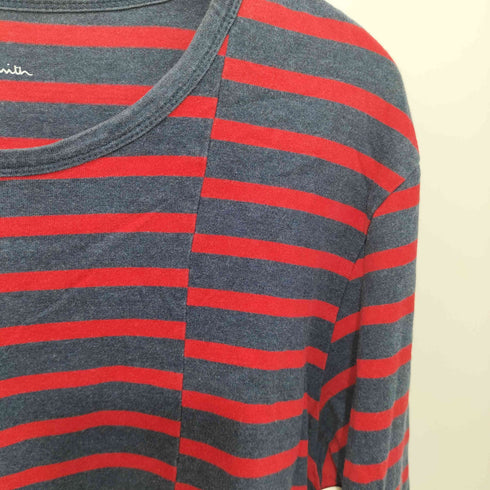 ポールスミス Paul Smith ボーダー クルーネック ロングスリーブ Tシャツ メンズ LL