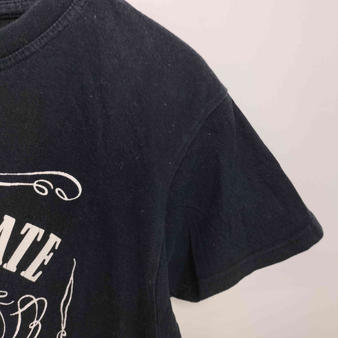 80-90s オーストラリアタグ ロゴプリント ショートスリーブクルーネックTシャツ メンズ import:M