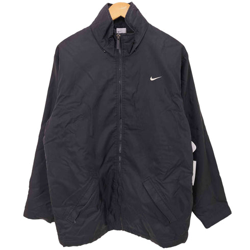 ナイキ NIKE 00S グレータグ バック センターロゴ スウッシュ 中綿 ナイロン ジップアップ ジャケット メンズ import:S