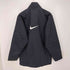 ナイキ NIKE 00S グレータグ バック センターロゴ スウッシュ 中綿 ナイロン ジップアップ ジャケット メンズ import:S