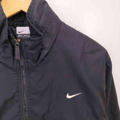 ナイキ NIKE 00S グレータグ バック センターロゴ スウッシュ 中綿 ナイロン ジップアップ ジャケット メンズ import:S