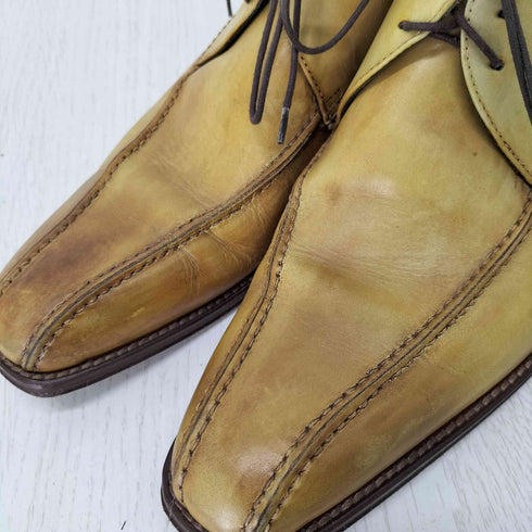 pradibino レザーチャッカブーツ メンズ EUR:42