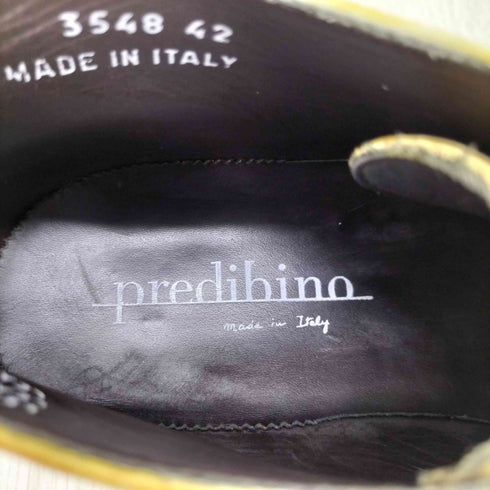 pradibino レザーチャッカブーツ メンズ EUR:42