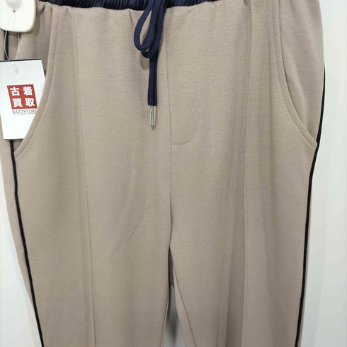 ジェイダ GYDA サテンドッキングスウェットパンツ レディース F