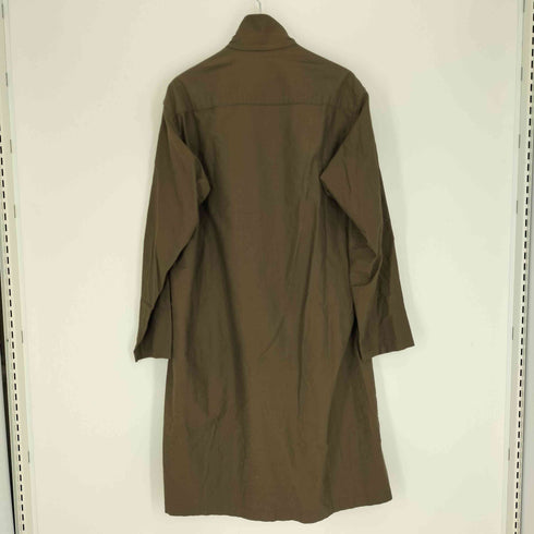 ヨウジヤマモトプールオム Yohji Yamamoto POUR HOMME 17SS スタンド カラー ロング シャツ メンズ JPN:1