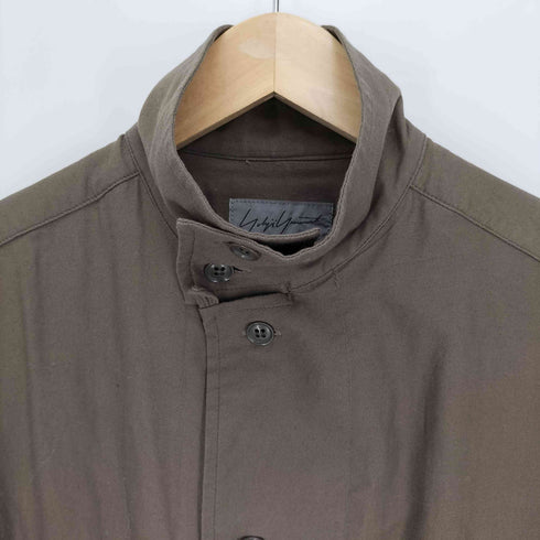 ヨウジヤマモトプールオム Yohji Yamamoto POUR HOMME 17SS スタンド カラー ロング シャツ メンズ JPN:1